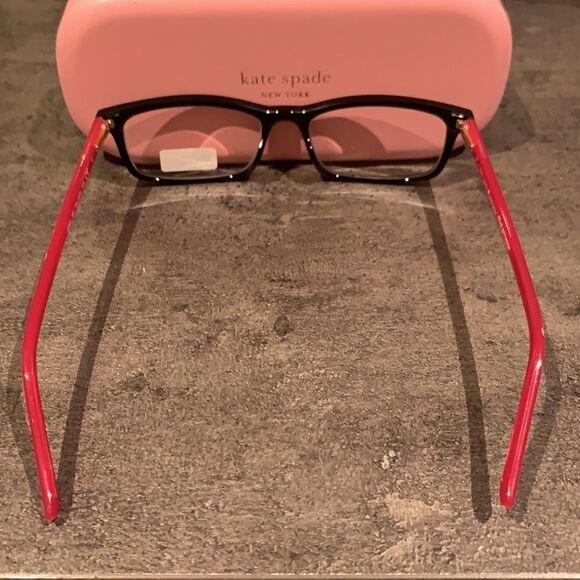 C)🆕Kate Spade black and wire readers glasses +2.00 - Picture 6 of 6
